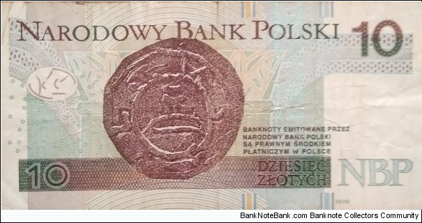 Banknote from Poland year 2016