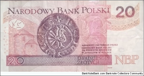 Banknote from Poland year 2016