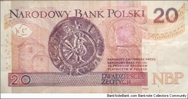 Banknote from Poland year 2016