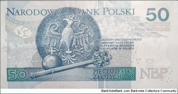 Banknote from Poland year 2017