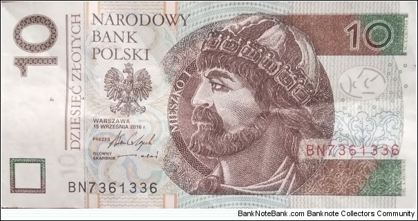 Poland 10 Złotych
BN 7361336 Banknote