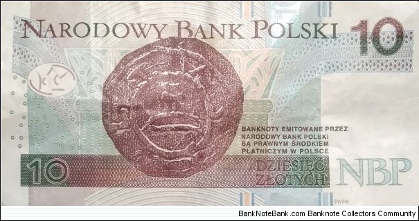 Banknote from Poland year 2016