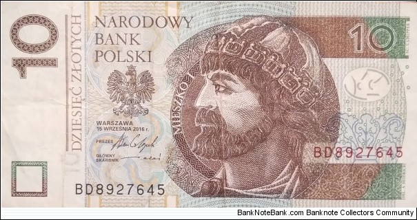 Poland 10 Złotych
BD 8927645 Banknote