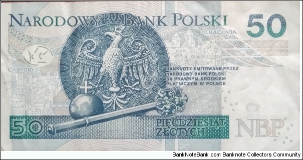 Banknote from Poland year 2017