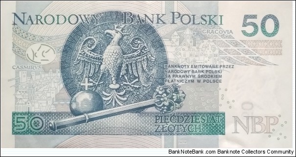 Banknote from Poland year 2017