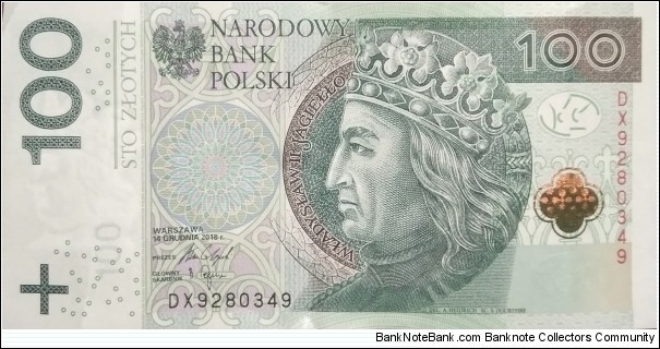 Poland 100 Złotych
DX 9280349 Banknote
