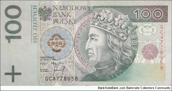 Poland 100 Złotych
GC 4778858 Banknote