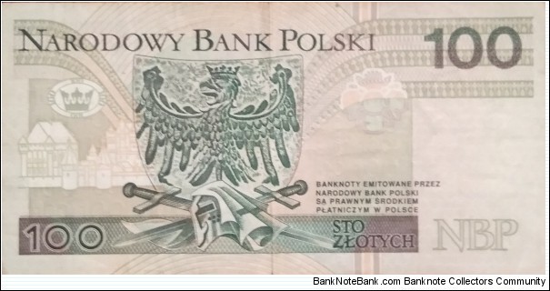 Banknote from Poland year 1994