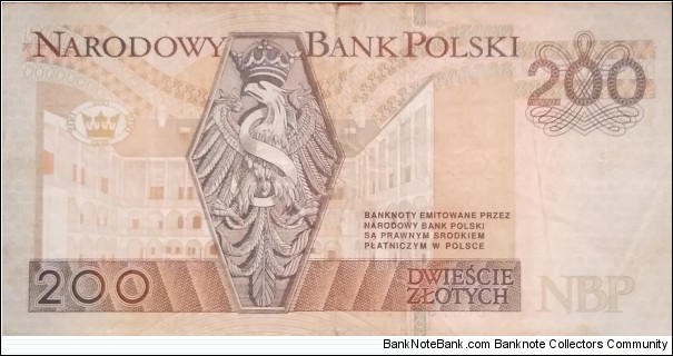 Banknote from Poland year 1994