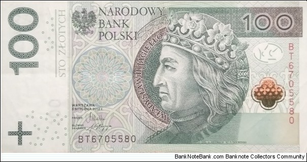 Poland 100 Złotych
BT 6705580 Banknote