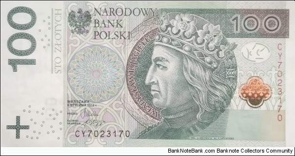 Poland 100 Złotych
CY 7023170 Banknote