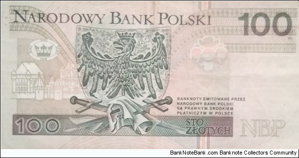 Banknote from Poland year 1994