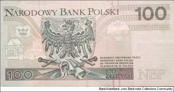 Banknote from Poland year 1994