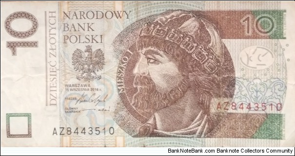 Poland 10 Złotych
AZ 8443510 Banknote