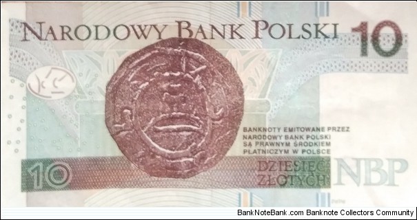 Banknote from Poland year 2016