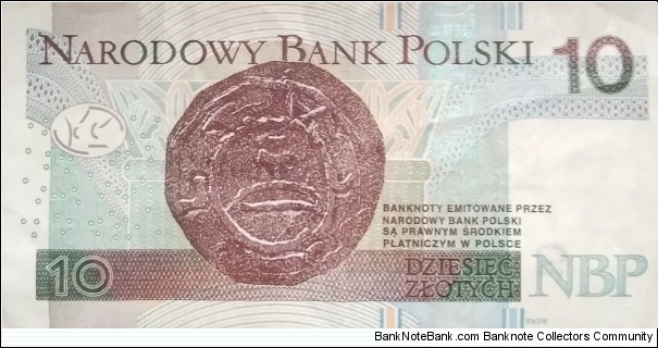 Banknote from Poland year 2016