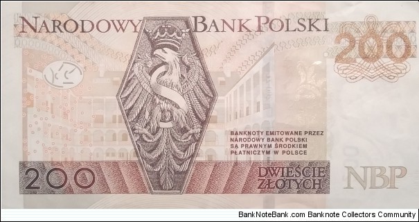 Banknote from Poland year 2015