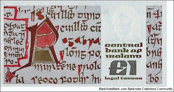 Banknote from Ireland year 1982