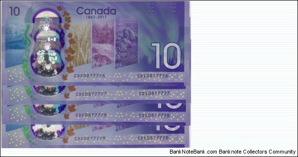 Banknote from Canada year 2017