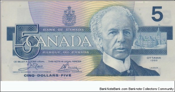 BC-56a-i $5 Blue B.P.N. P-95a2 Banknote