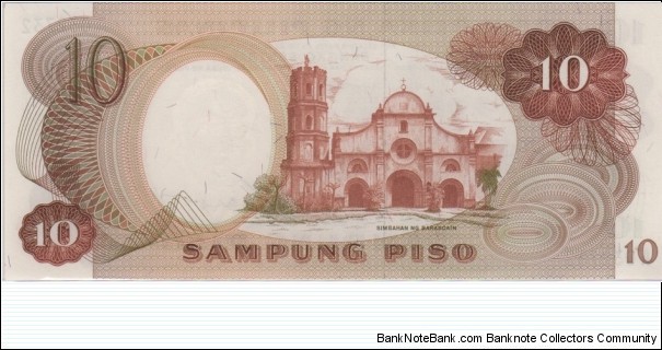 Banknote from Philippines year 1969