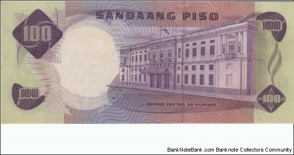 Banknote from Philippines year 1969