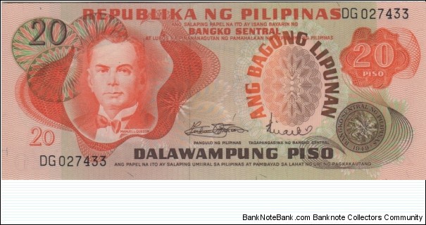 P-155 20 Piso Banknote