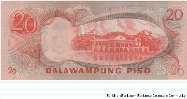 Banknote from Philippines year 1970