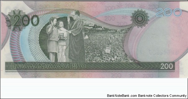 Banknote from Philippines year 2010