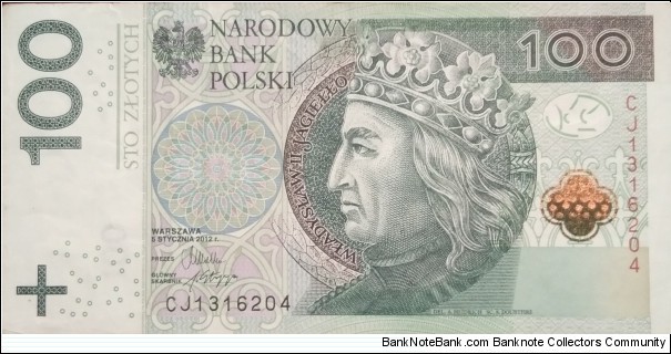 Poland 100 Złotych
CJ 1316204 Banknote