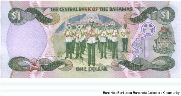 Banknote from Bahamas year 2001