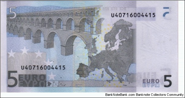 Banknote from France year 2002