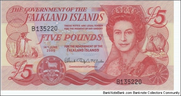 P-17 Five Pounds Banknote