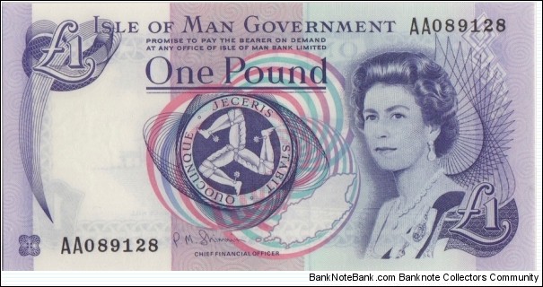 P-40c One Pound Banknote