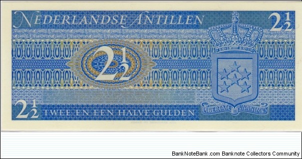 Banknote from Netherlands Antilles year 1970