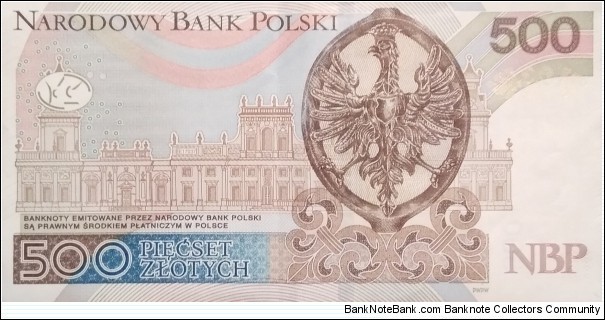 Banknote from Poland year 2017
