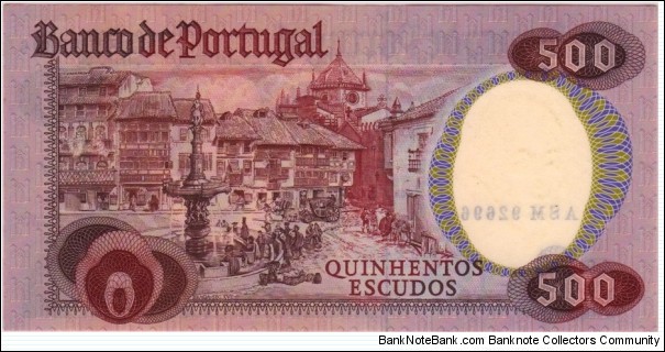 Banknote from Portugal year 1982