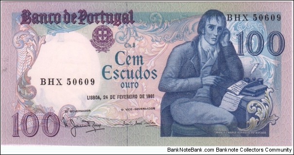 P-178b 100 Escudos Banknote