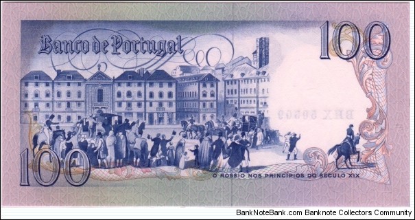 Banknote from Portugal year 1981