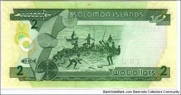 Banknote from Solomon Islands year 2004