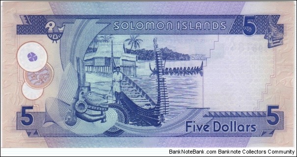 Banknote from Solomon Islands year 2006