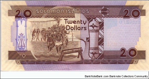 Banknote from Solomon Islands year 2006