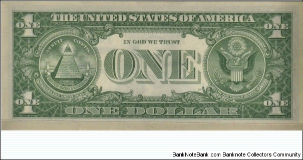 Banknote from USA year 1957