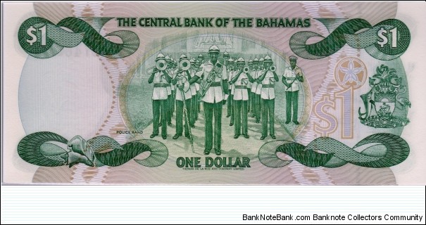 Banknote from Bahamas year 2002