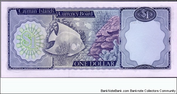 Banknote from Cayman Islands year 1985