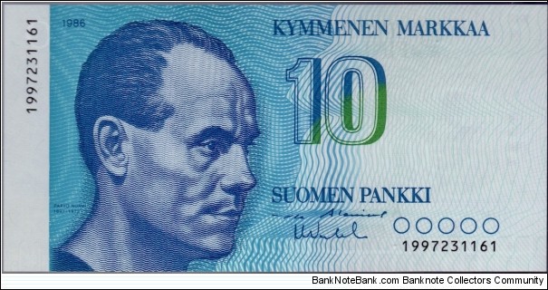 P-113r 10 Marka Banknote