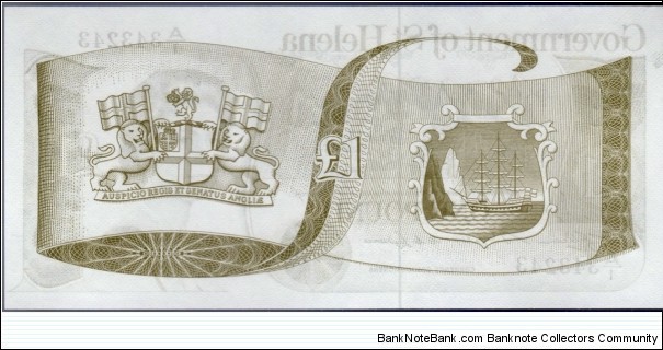 Banknote from Saint Helena year 1981