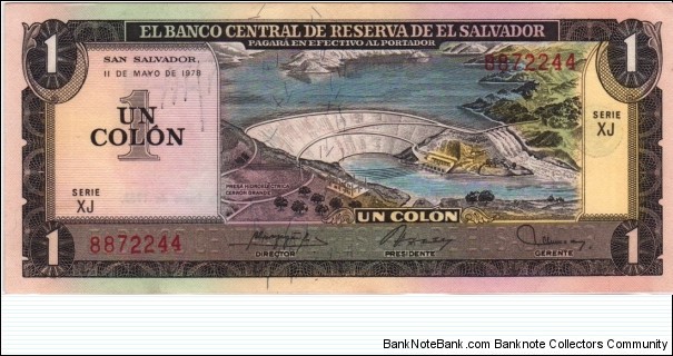 P-133A 1 Colone Banknote