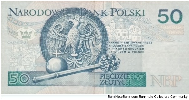 Banknote from Poland year 1994