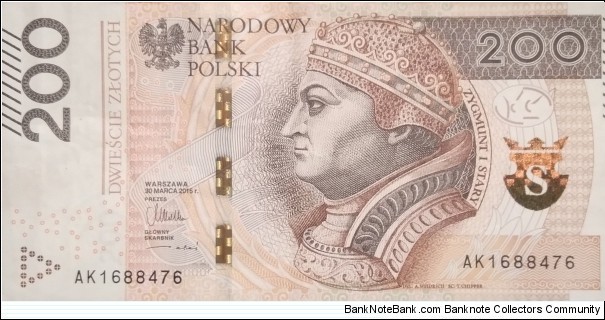 Poland 200 Złotych
AK 1688476 Banknote